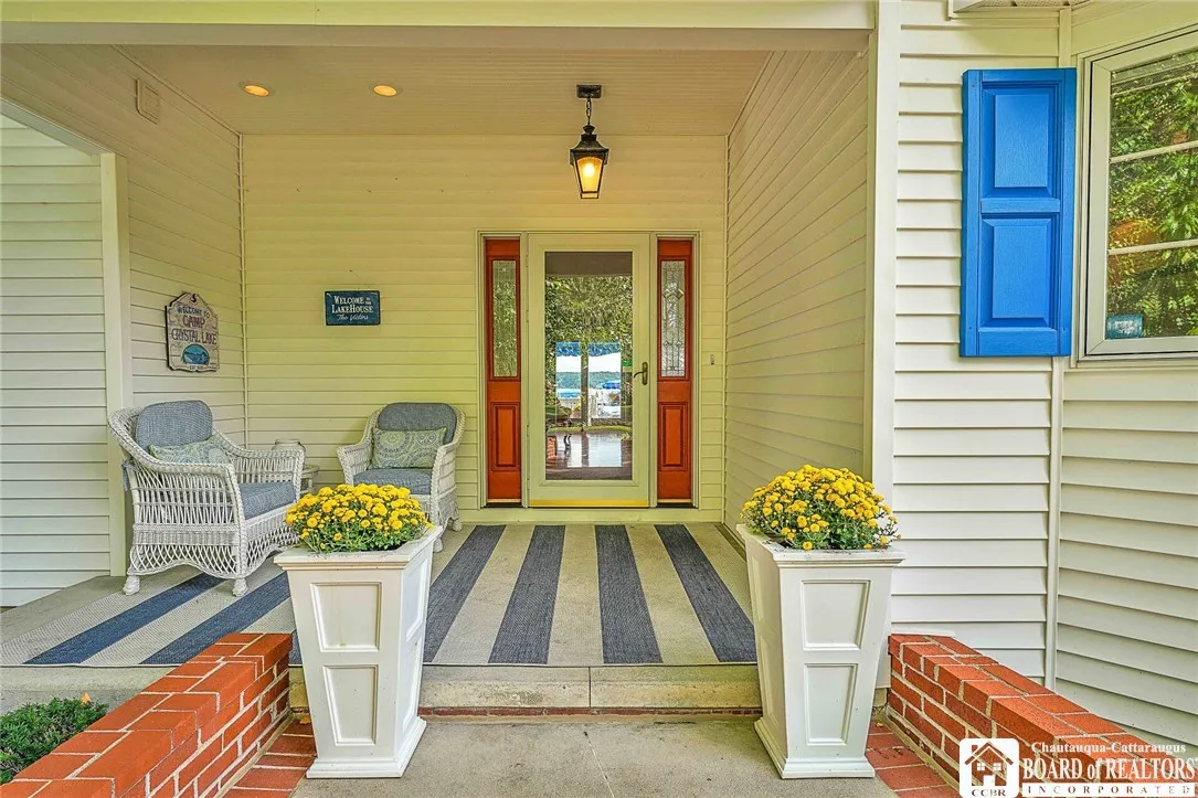 Upon entering the home -