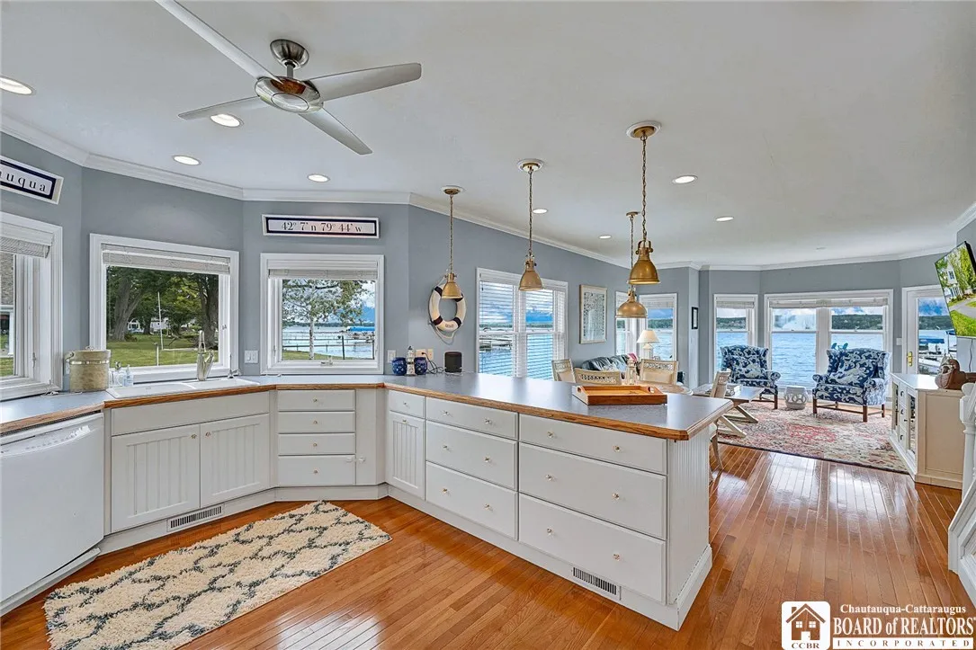 This kitchen is also well designed and appointed