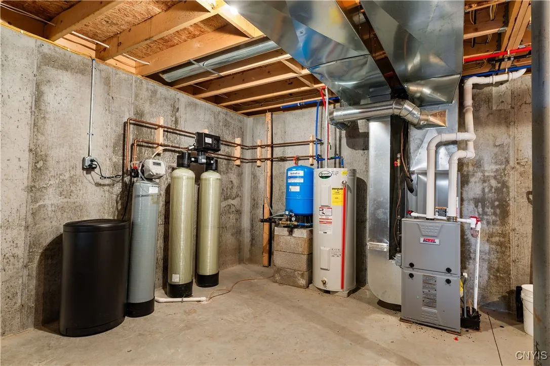 Basement mechanicals