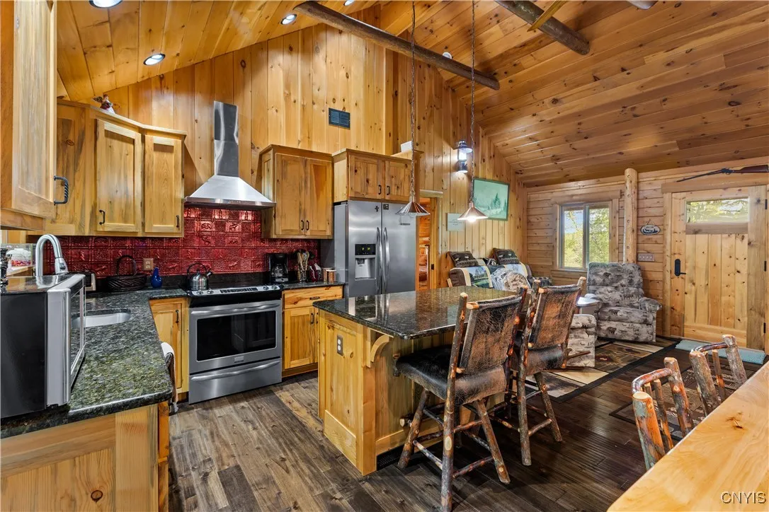 Kitchen living area
