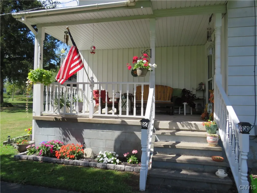 Lovely front porch