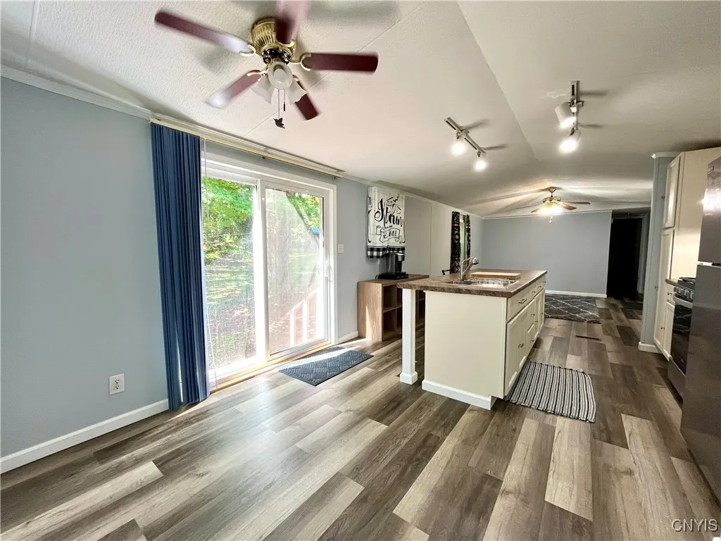 Dining area is spacious