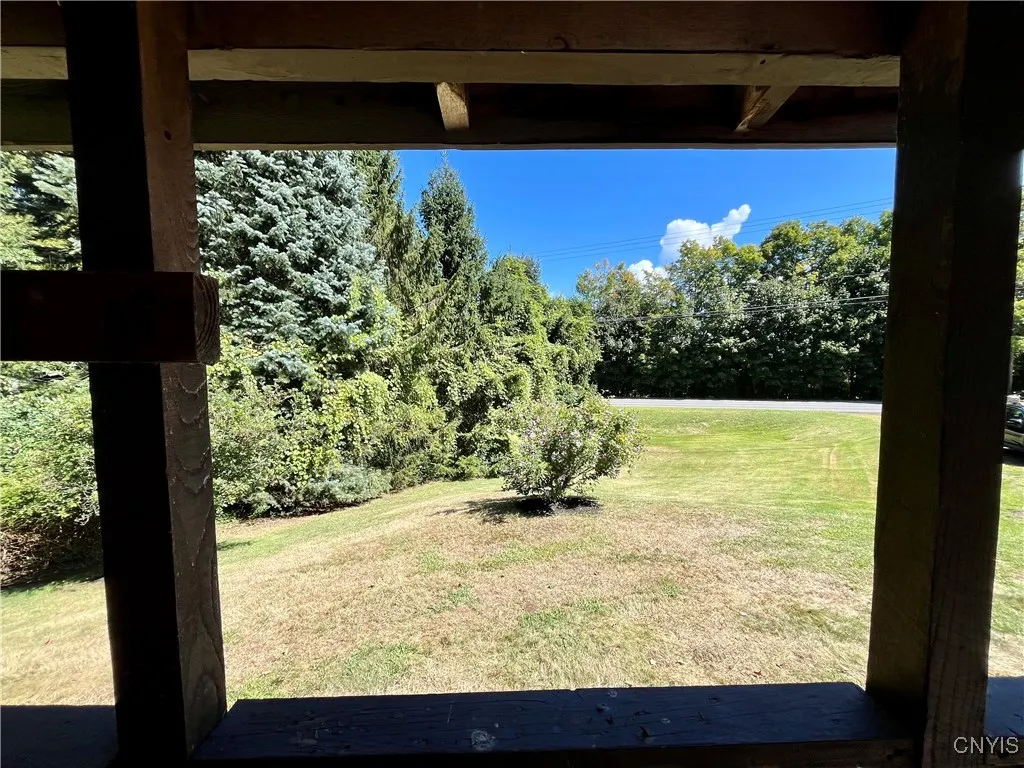 View from the porch