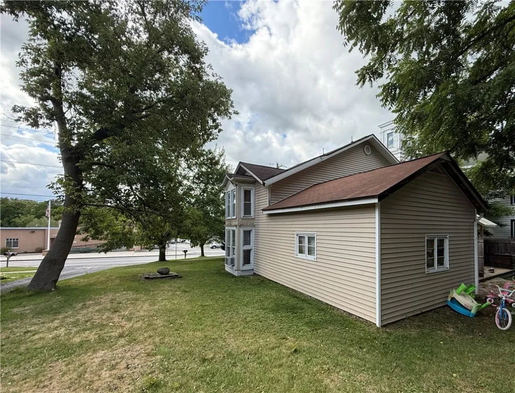 South Side of property