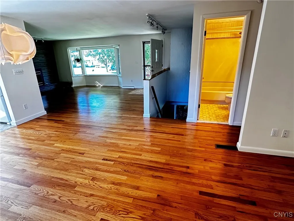 from dining room to living room