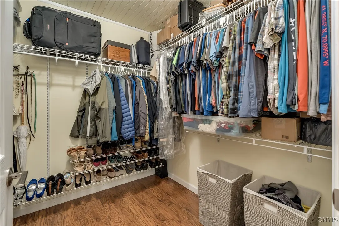 Primary walk-in closet

