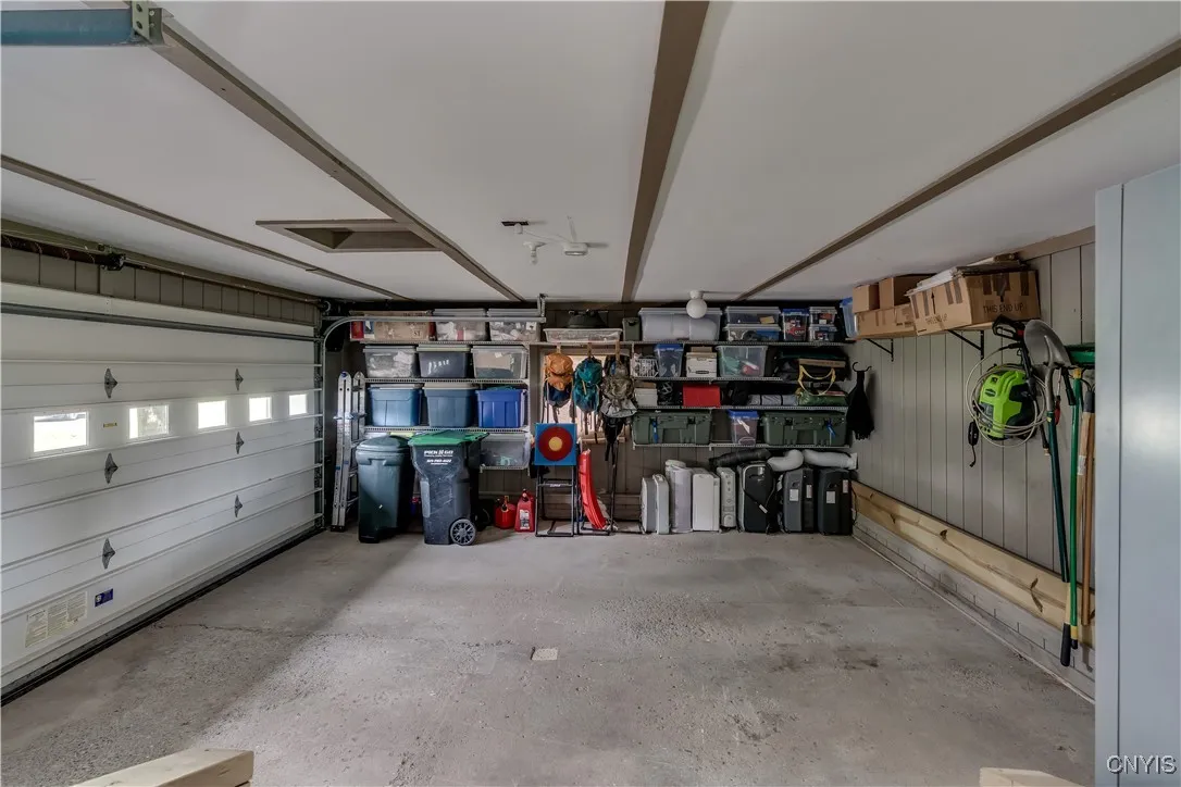 Attached garage