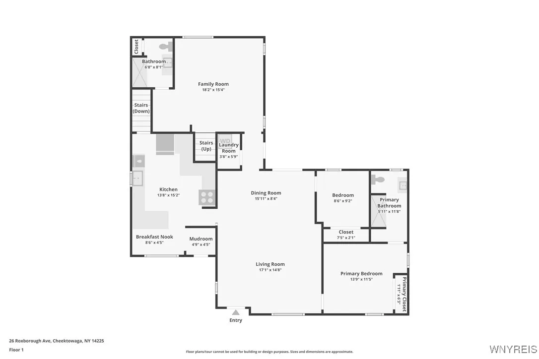 26 Roxborough Avenue, Cheektowaga, New York 14225, Cheektowaga, New York 14225, 3 Bedrooms Bedrooms, 6 Rooms Rooms,1 BathroomBathrooms,Residential,For Sale,26 Roxborough Avenue, Cheektowaga, New York 14225,0,B1634451