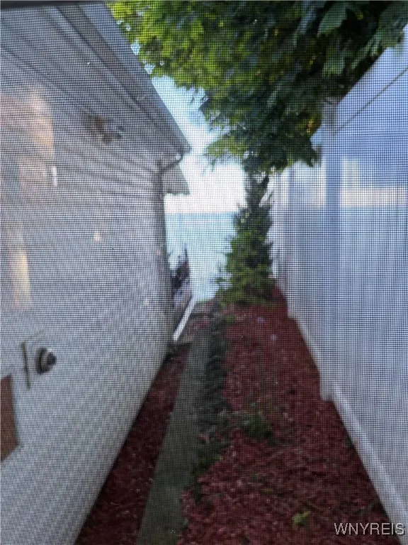 View of lake from kitchen windo