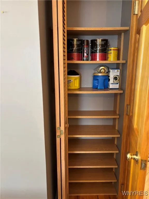 One of several storage areas