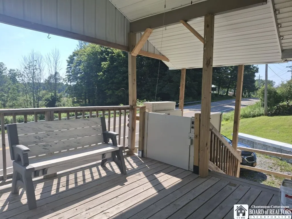 Front covered porch