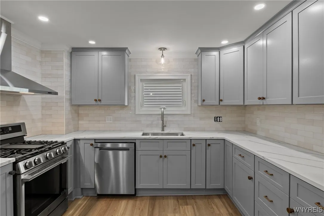 Ample cabinet space.