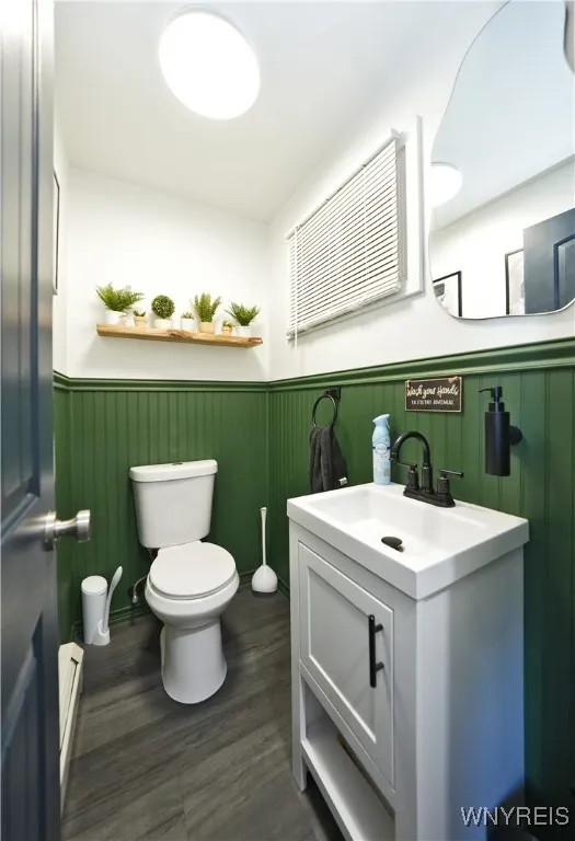 1/2 bath totally remodeled