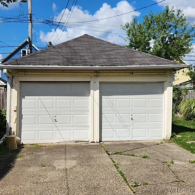 2 car garage