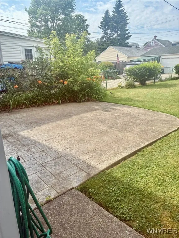 Rear Patio
