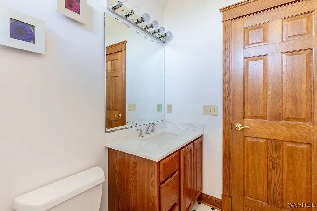 Second floor full bath