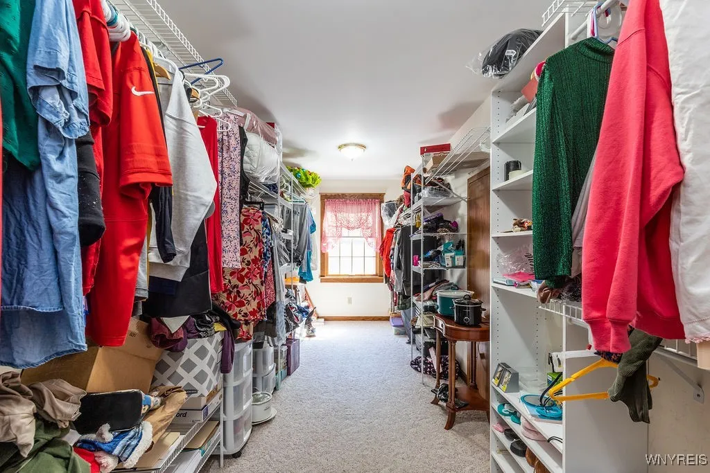 Huge walk-in closet in Primary bedroom