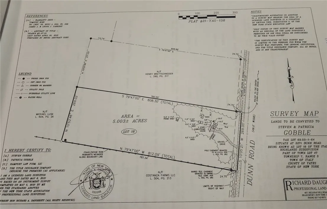 2271 Dunn Road, Italy, New York 14418, Italy, New York 14418, 1 Bedroom Bedrooms, 5 Rooms Rooms,1 BathroomBathrooms,Residential,Closed,2271 Dunn Road, Italy, New York 14418,0,R1634982