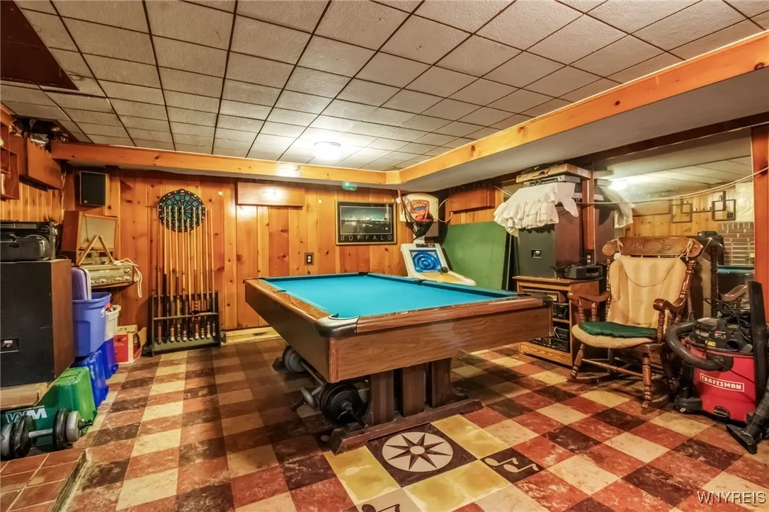 Partially Finished Basement