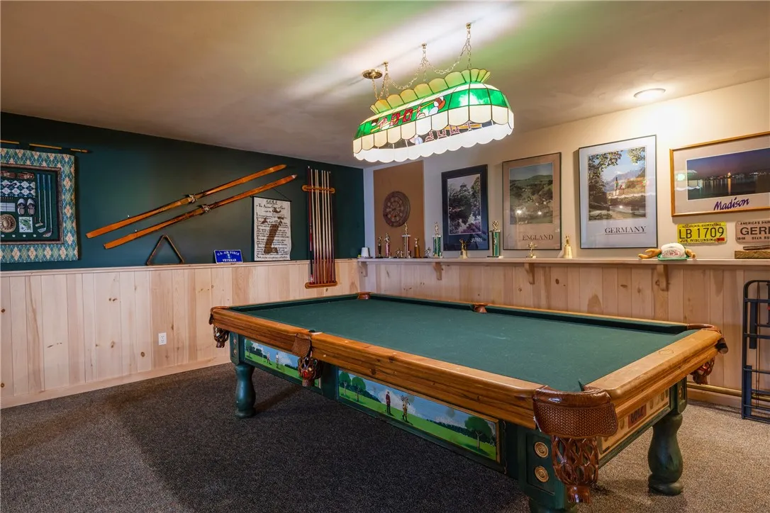 The pool table stays!