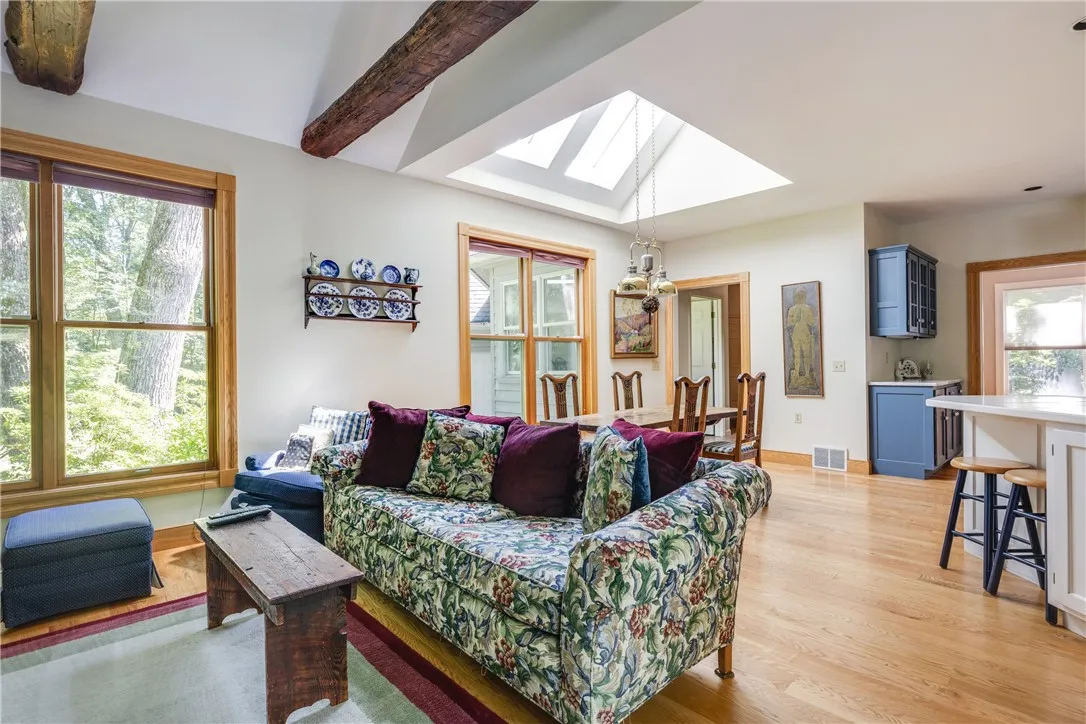 Looking Back from the Fireplace