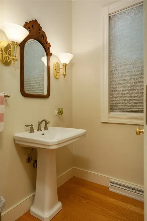 First Floor Half Bathroom.  There are two of these