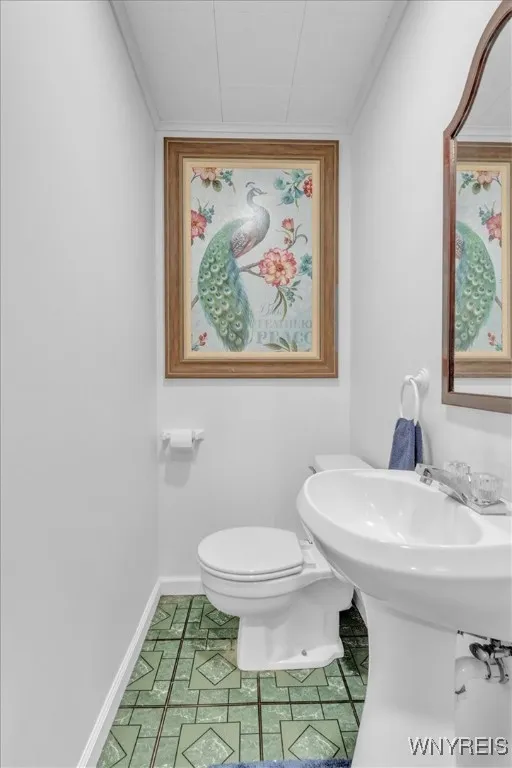 1st Floor (Half Bath)