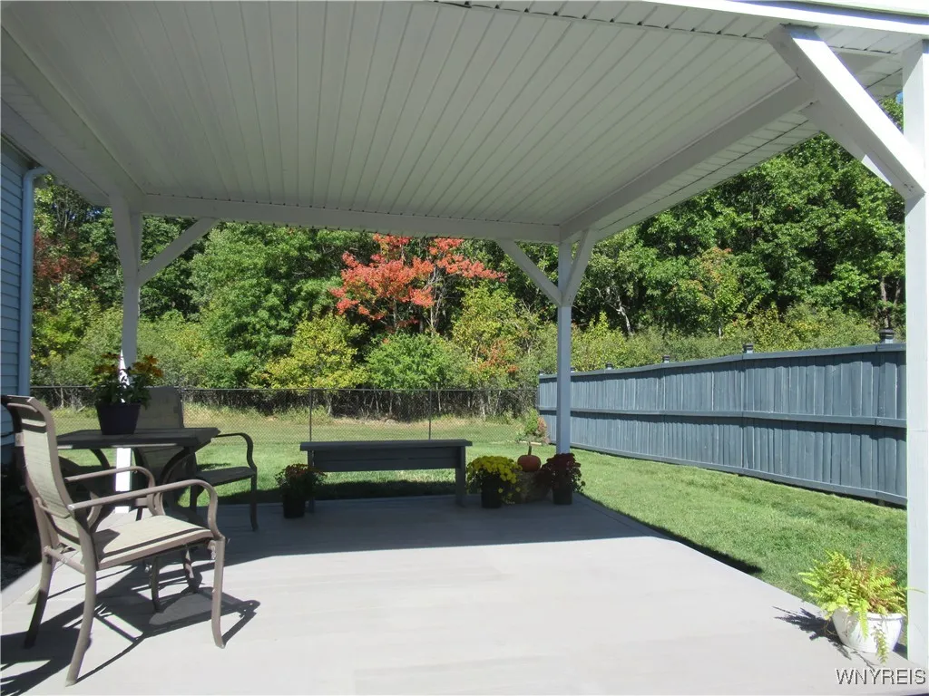 Separate Patio for Grilling - Pretty View of your Private Fully Fenced Rear Yard!