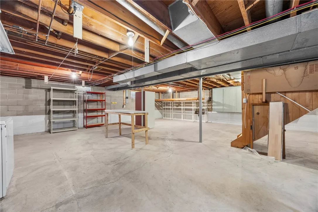 Clean, dry basement
