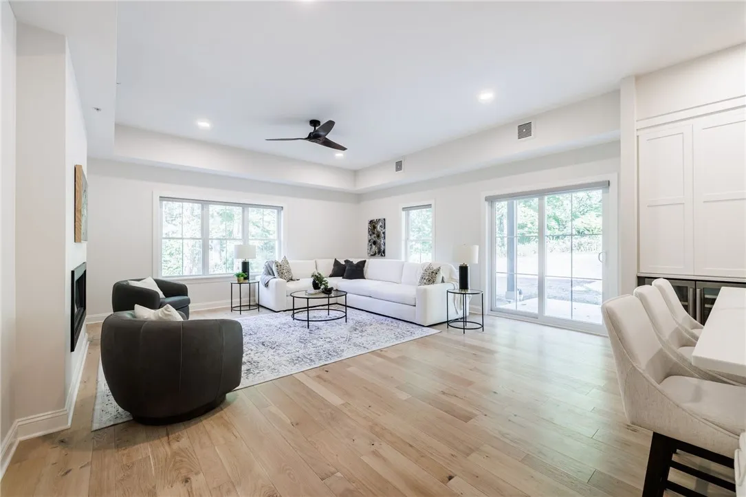 Gorgeous open concept!