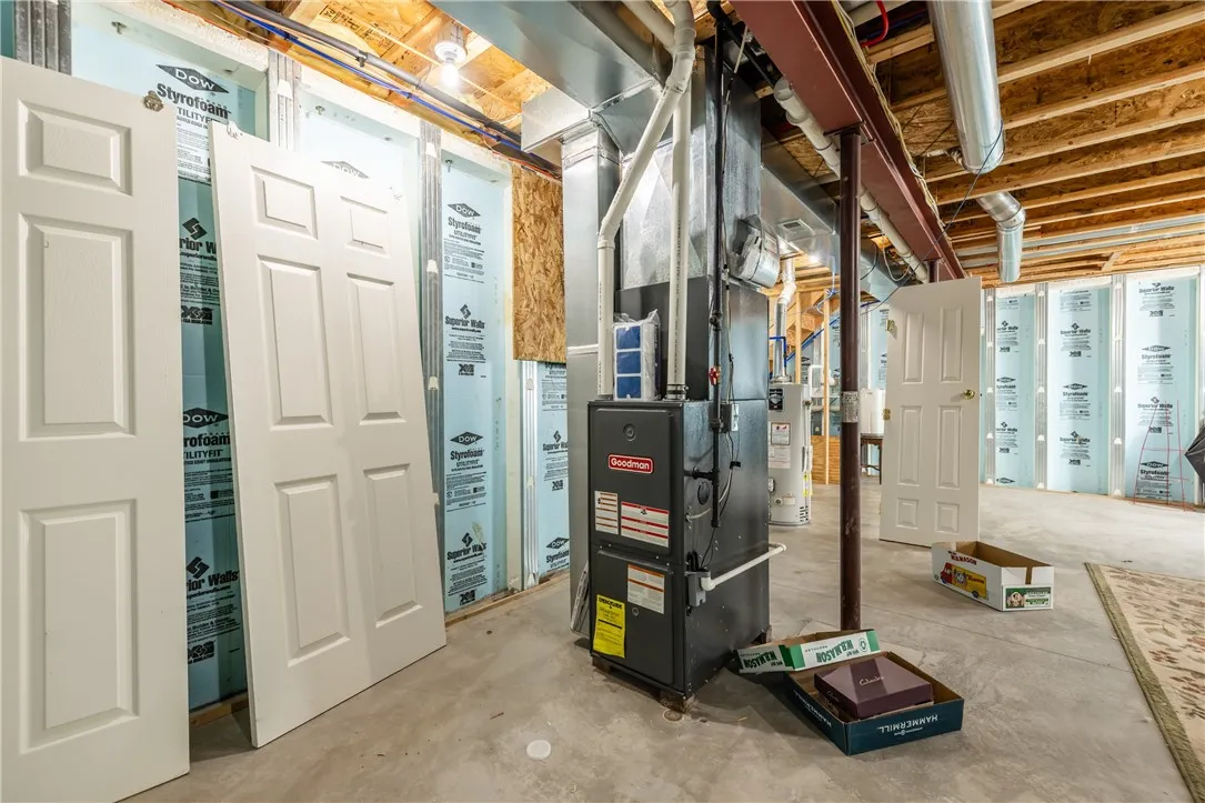 LOWER LEVEL WITH EGRESS WINDOW GREAT POTENTIAL LIVING SPACE!