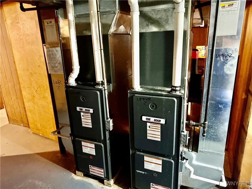 Furnaces for each unit