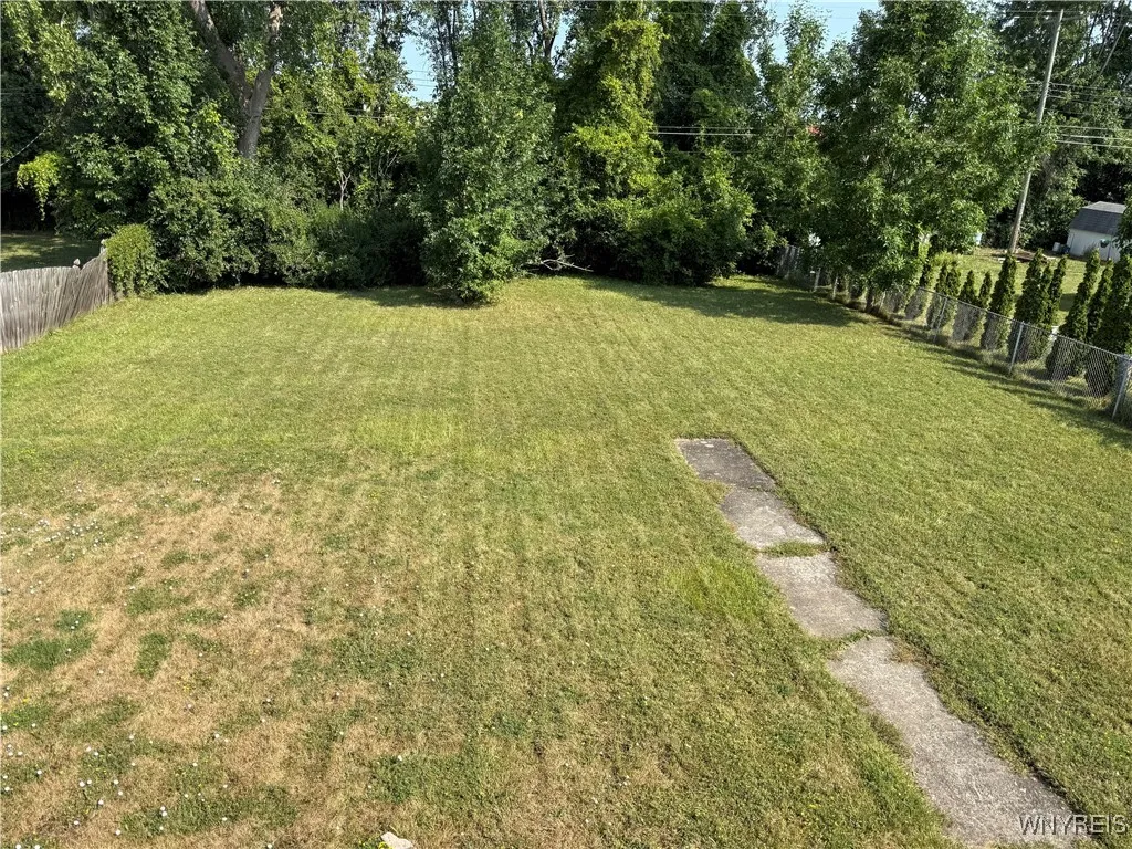 Backyard is private.