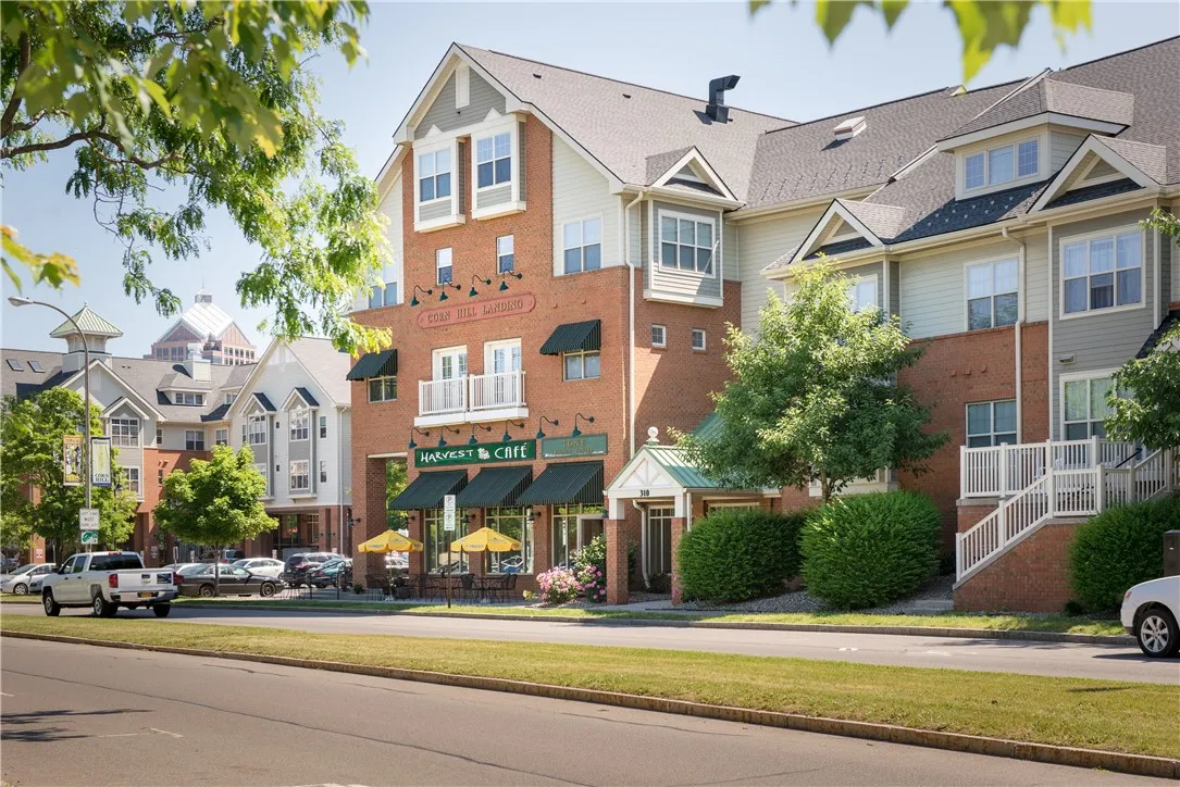 View of exterior of Corn Hill Landing