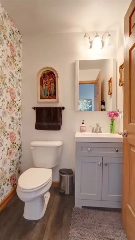 Downstairs half bath