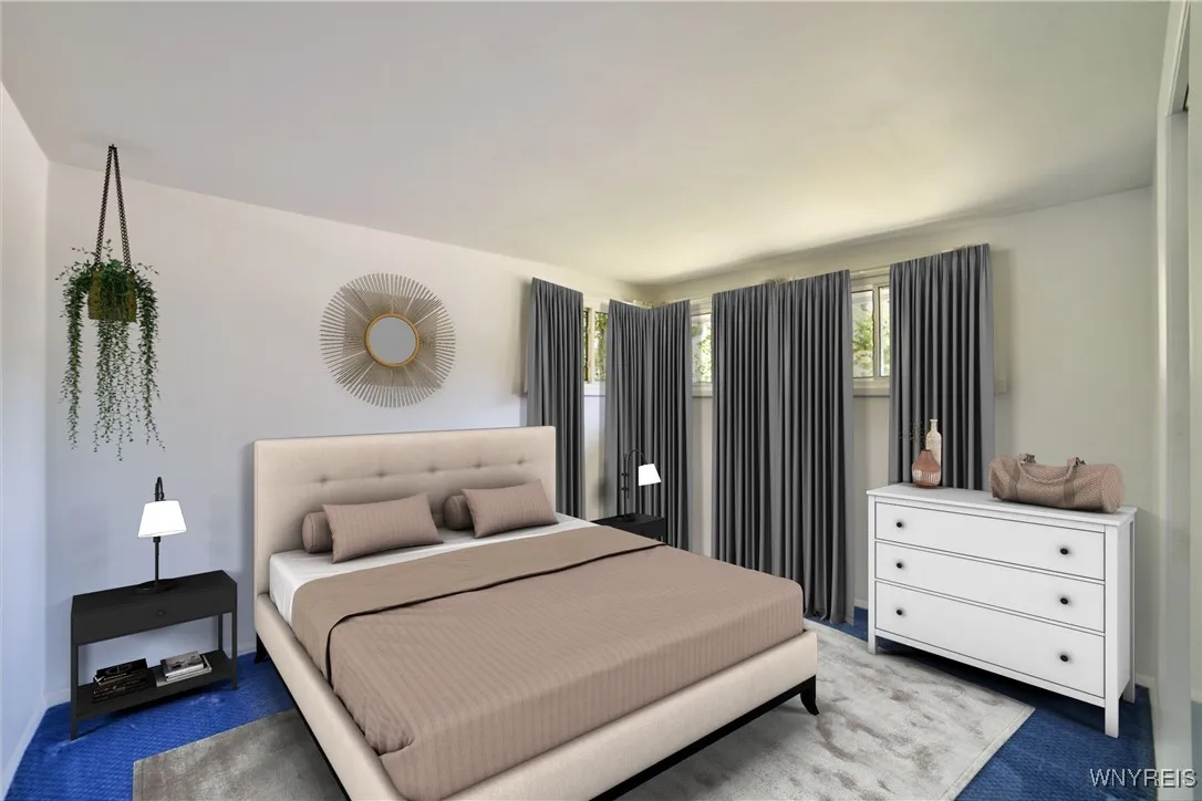 Bedroom 1 - virtually staged