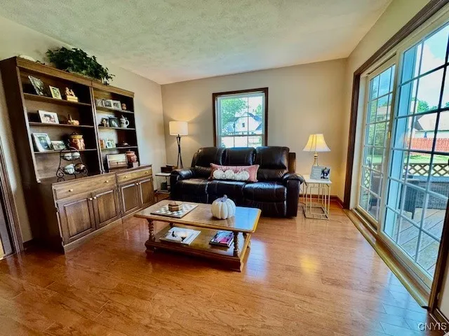 Sliding door to deck