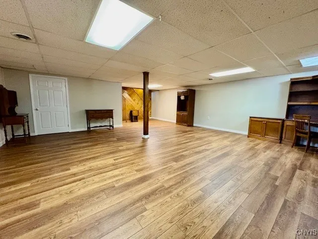 Finished rec room in lower level (26 x 24)