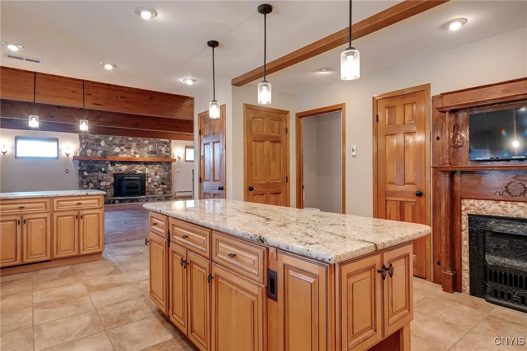 Well thought out Kitchen allows for ease in entertaining!