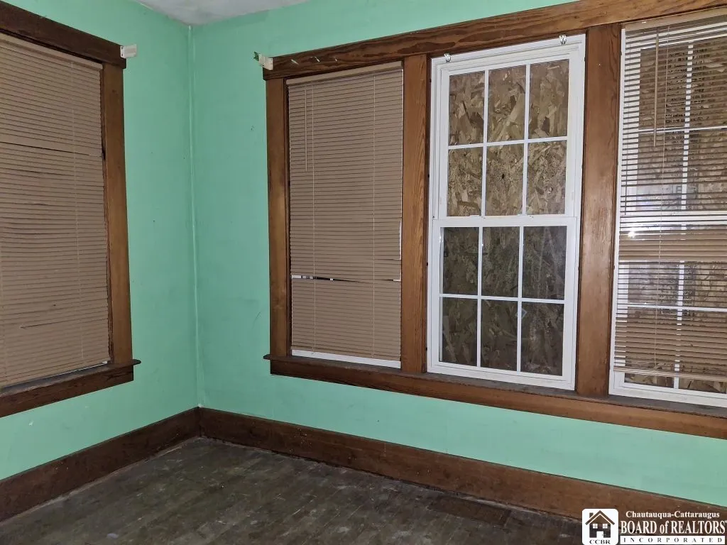 Enclosed front porch