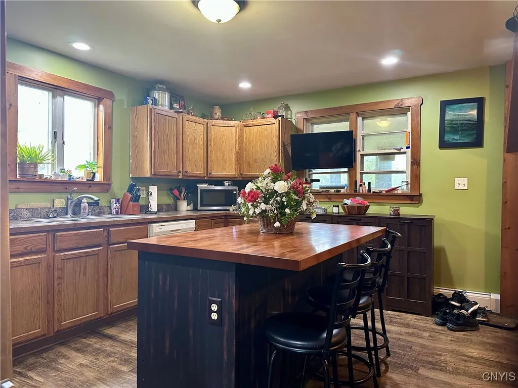 Kitchen from back mudroom