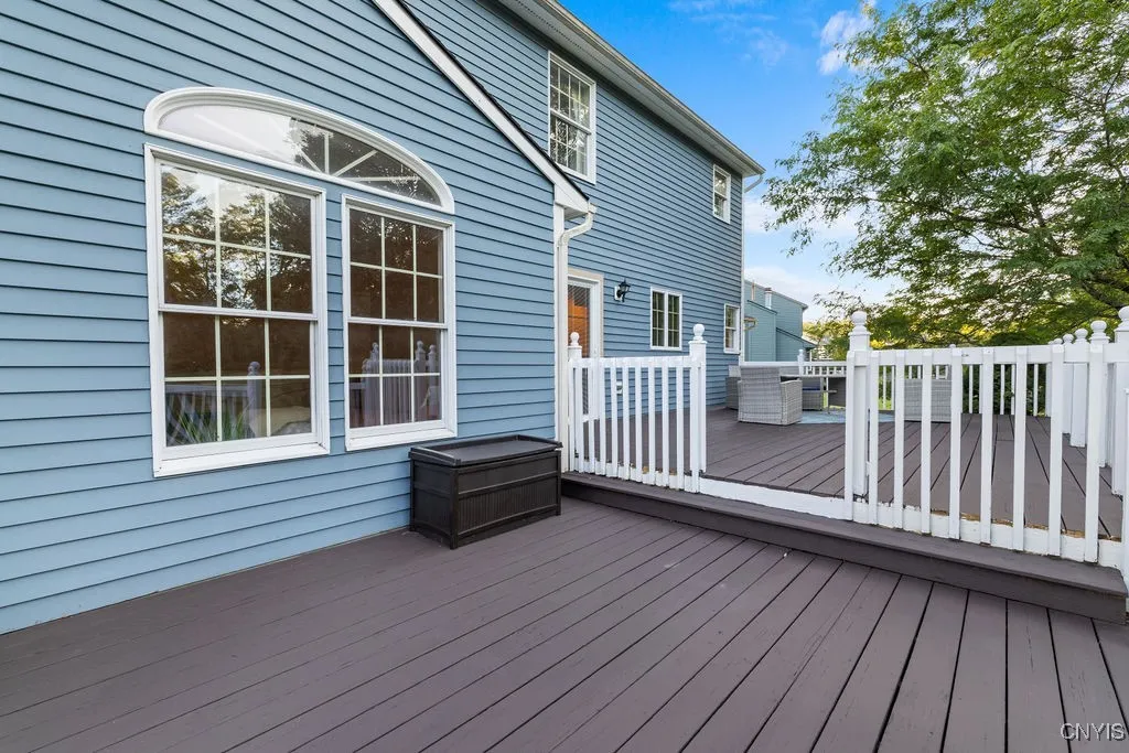 Deck has been freshly painted