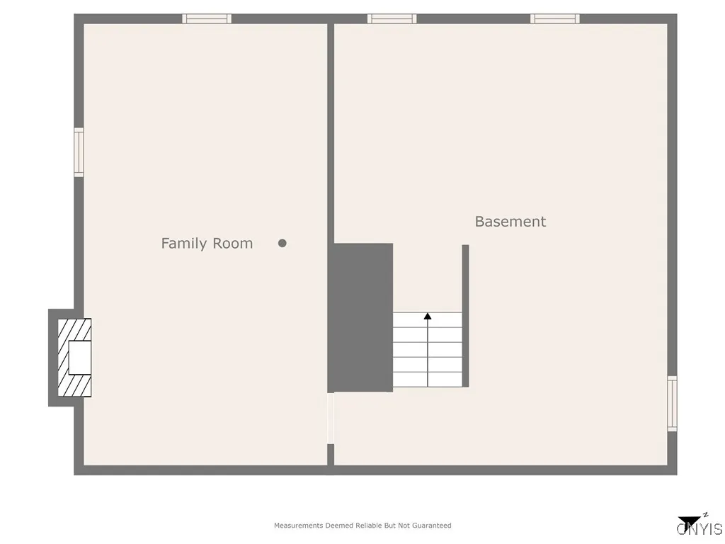 Basement floor plan