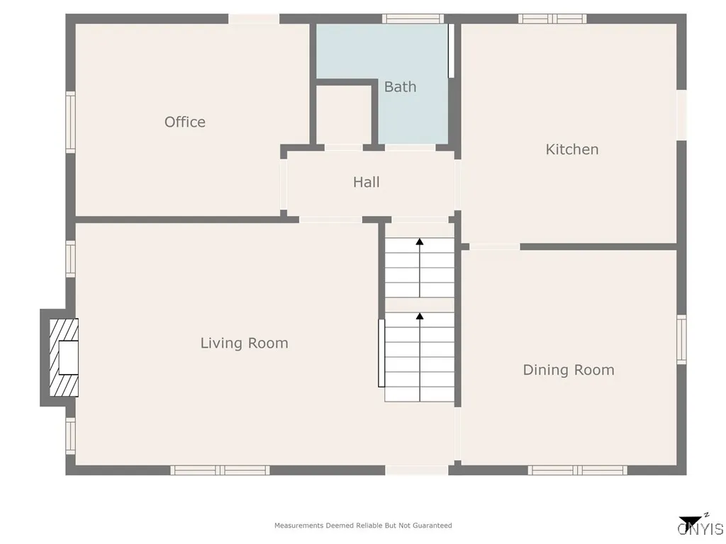 First level floor plan