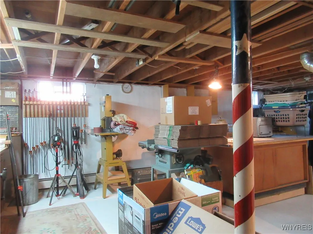 Full Dry Basement - Seller uses for Workshop - Workshop NOT Included