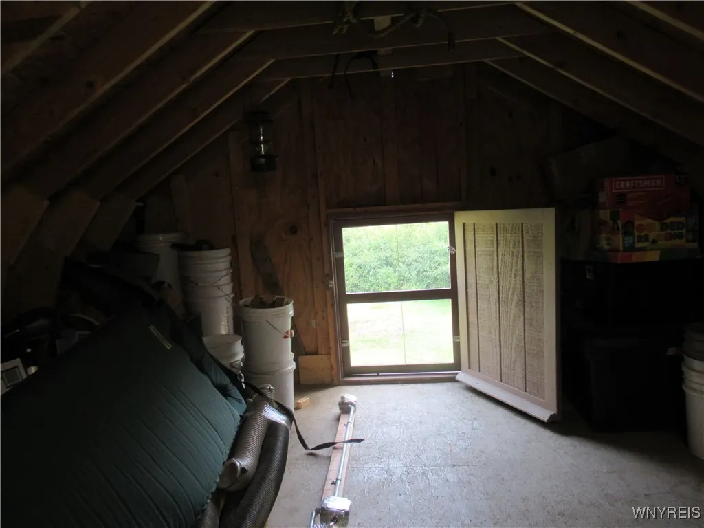 Secured Window/Doors at Each End of 2nd Level!  Loads of Head Space