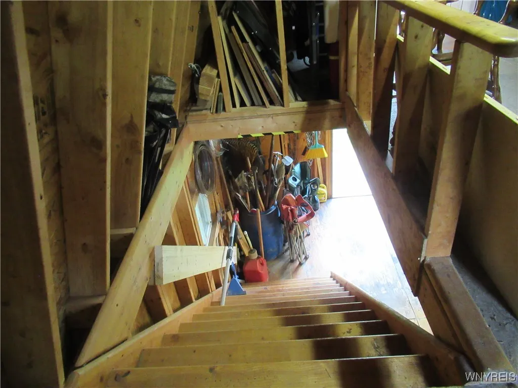 Steps to 2nd Level in Shed