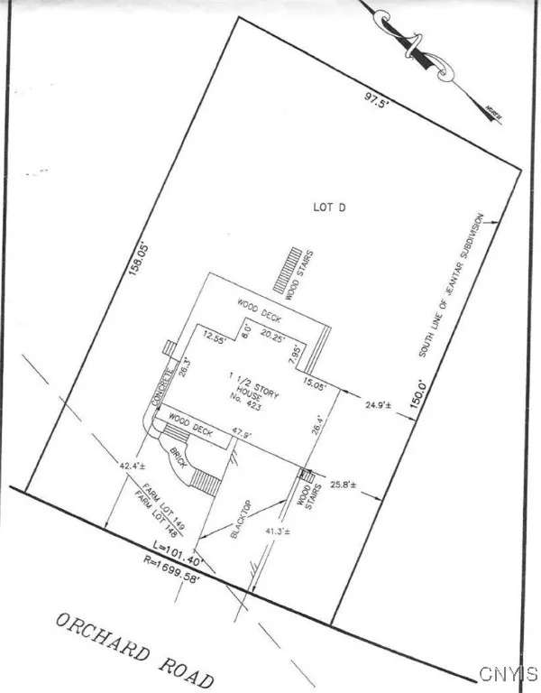 423 North Orchard Road, Geddes, New York 13209, Geddes, New York 13209, 3 Bedrooms Bedrooms, 7 Rooms Rooms,1 BathroomBathrooms,Residential,For Sale,423 North Orchard Road, Geddes, New York 13209,0,S1634657
