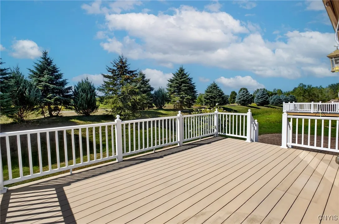 Back composite deck