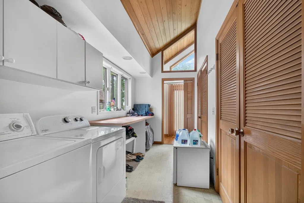 First floor laundry